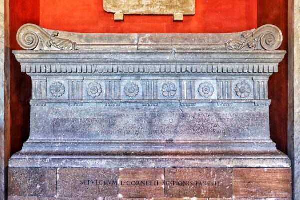 Lucius Cornelius Scipio Barbatus sarcophagus ancient Rome 298 BCE