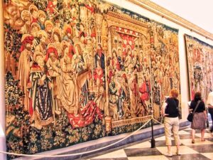 Gallery of Tapestries Galleria degli Arazzi Vatican Apostolic Palace Flemish Roman tapestries