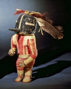 Hopi Kachina Dolls carved cottonwood root painted ceremonial spirits Arizona