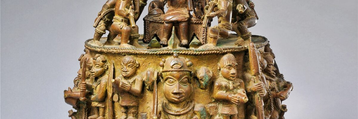 Benin Kingdom gold object Ikegobo brass altar wealth ritual Nigeria