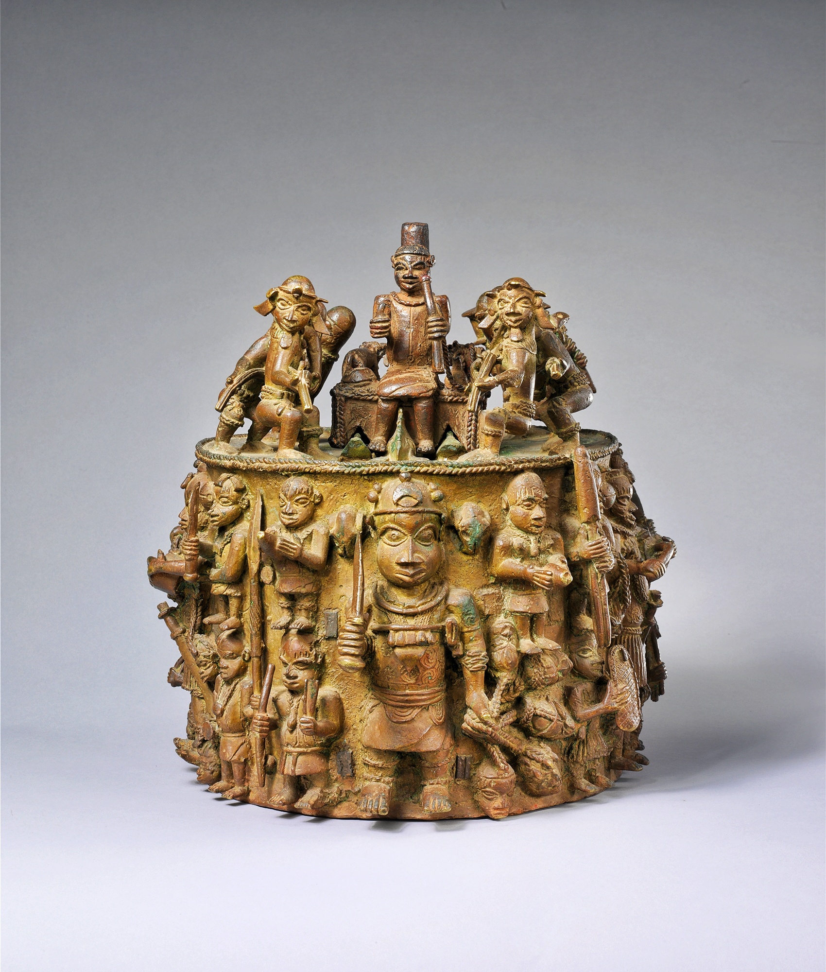 Benin Kingdom gold object Ikegobo brass altar wealth ritual Nigeria