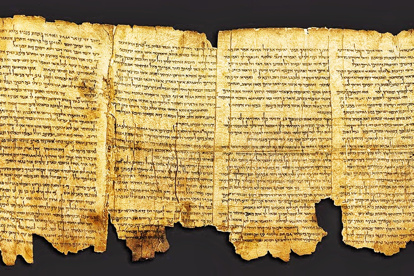 Dead Sea Scrolls ancient Hebrew manuscripts Qumran caves Israel Museum